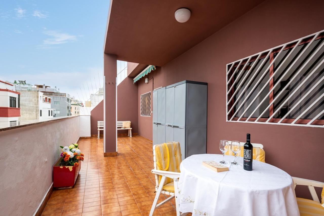 Spacious Apartment In Las Palmas De Gran Canaria 147 M² Terrace Dış mekan fotoğraf